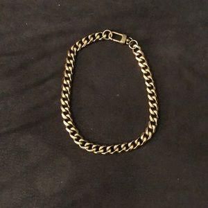 Cuban link chain gold 18 inch